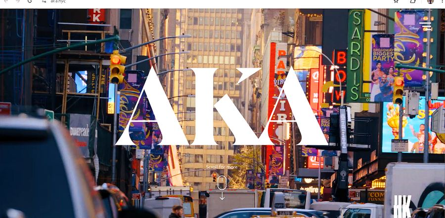 AKA NYC website